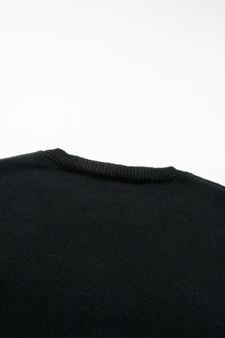 Holly Jolly Sweater - Black