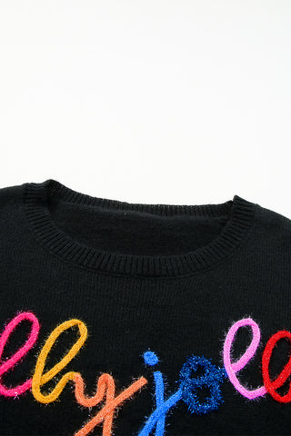 Holly Jolly Sweater - Black