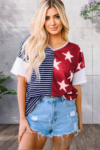 Red, White, and Blue - Red Stars