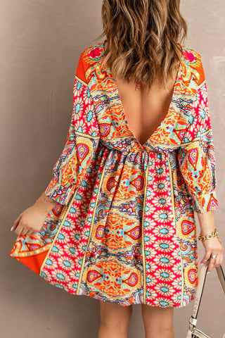 Boho Vintage Baby Doll Dress