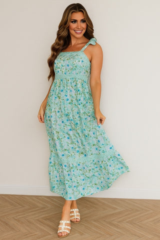 Spring Romance Sundress - Mint