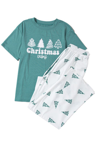 Christmas Tree Pajamas - Green