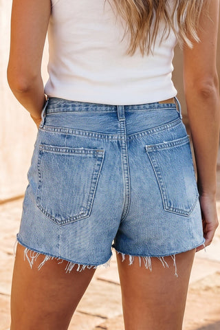 Seamed Detail Shorts