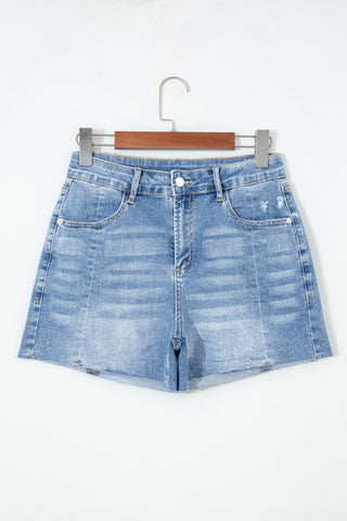 Seamed Detail Shorts