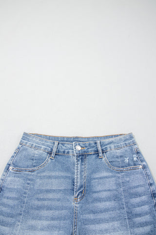 Seamed Detail Shorts