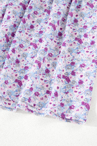 Smocked Lilac Maxi Dress