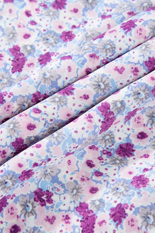 Smocked Lilac Maxi Dress