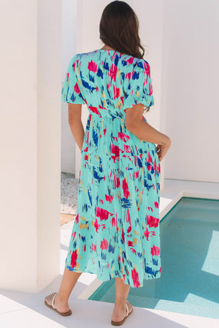 Splash of Paradise Dress - Mint