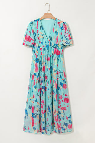 Splash of Paradise Dress - Mint