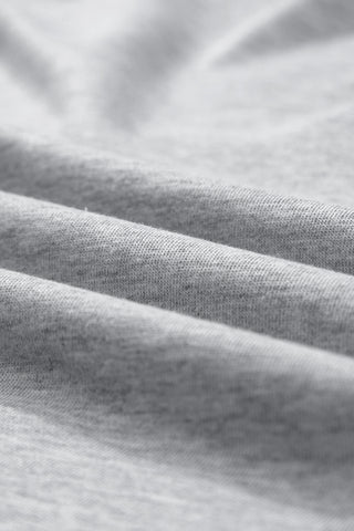 Short Sleeve USA Sweatshirt - Gray