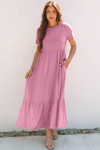 Orchid Solid Maxi Dress