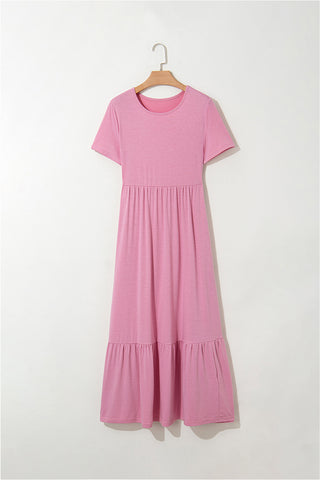 Orchid Solid Maxi Dress