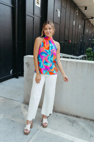 Splash of Fun Halter Top