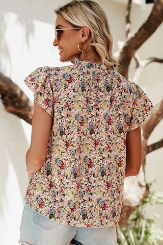 Woodland Floral Top