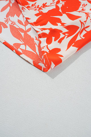 Tangerine Flutter Summer Top