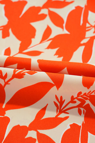 Tangerine Flutter Summer Top