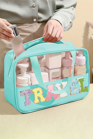 Travel Makeup Bag - Green