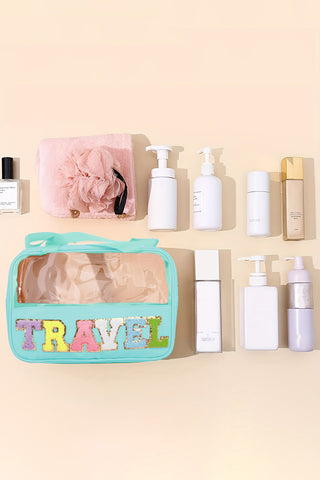 Travel Makeup Bag - Green