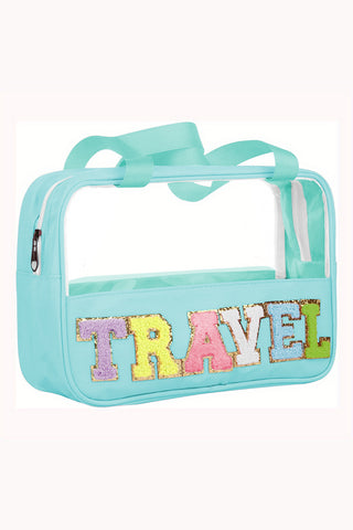 Travel Makeup Bag - Green