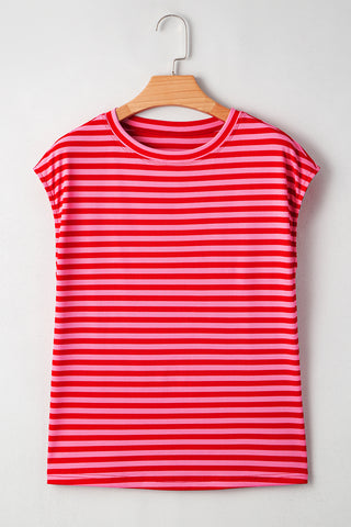Strawberry Striped Top
