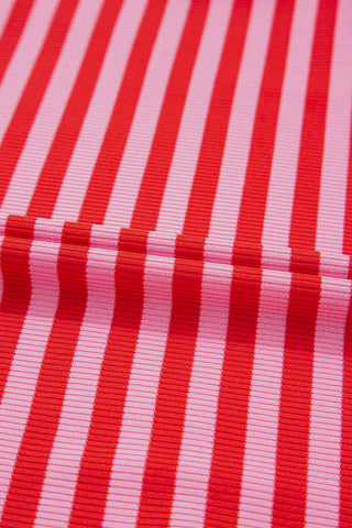 Strawberry Striped Top
