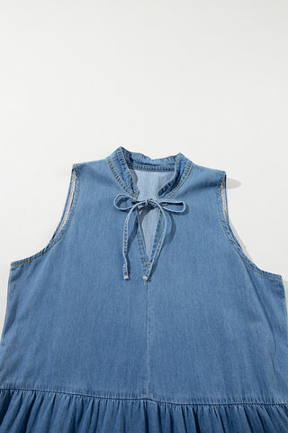 Jean Maxi Dress- Chambray