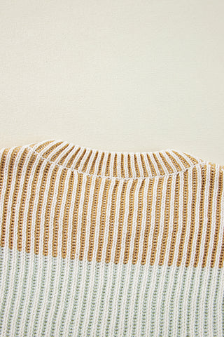 Pastel Stripes Sweater - Blue