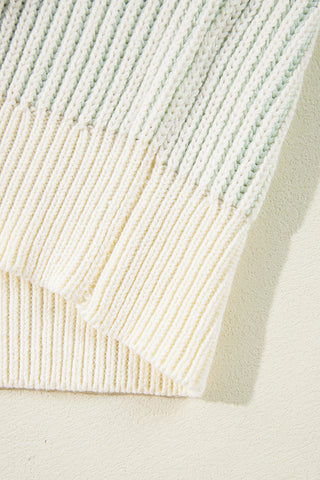 Pastel Stripes Sweater - Blue