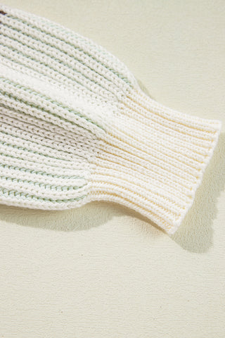 Pastel Stripes Sweater - Blue
