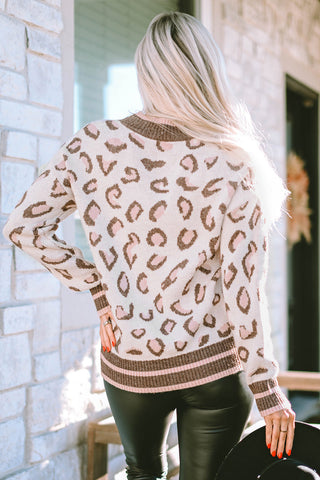 Leopard Print Sweater