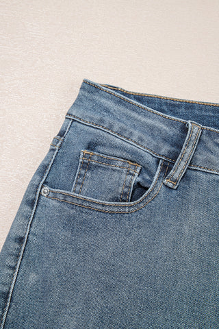 Ankle Length Straight Legged Jeans