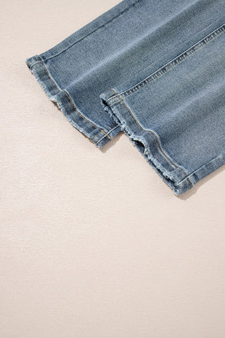 Ankle Length Straight Legged Jeans