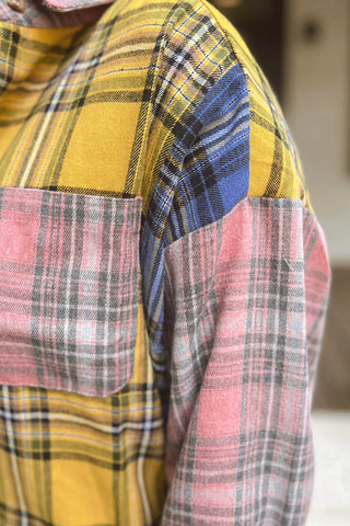 Colorful Flannel Shirt