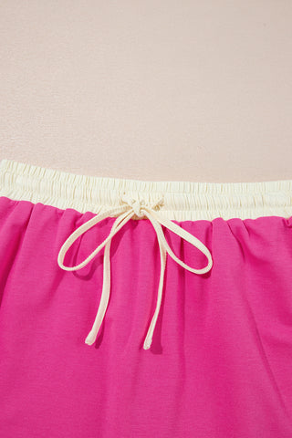 Skirt Set - Dark Pink