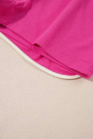 Skirt Set - Dark Pink