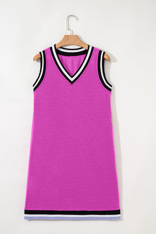 Sporty Dress - Hot Pink