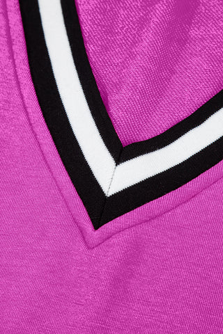 Sporty Dress - Hot Pink