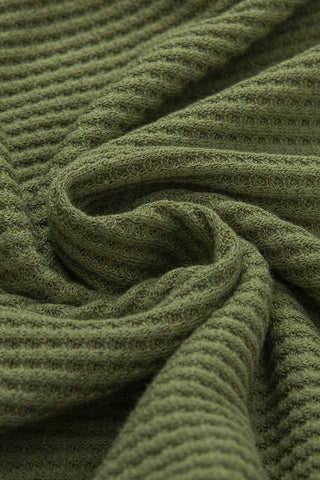 V-Neck Thermal Top - Green