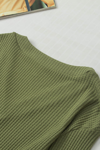 V-Neck Thermal Top - Green