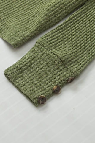 V-Neck Thermal Top - Green