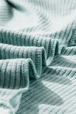 Oversized Textured Top - Green