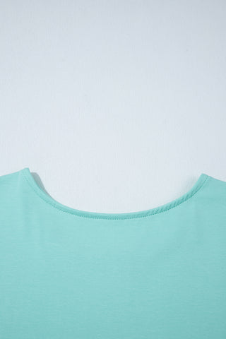 Babydoll Ruffle Dress - Mint