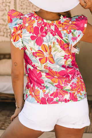 Lily Floral Top