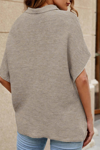 Dolman Sleeve Sweater - Apricot