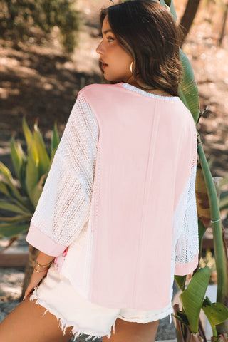Vintage Rose Lacy Top