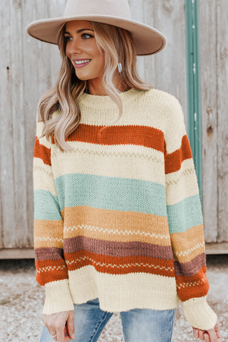 Muted Pastels Sweater
