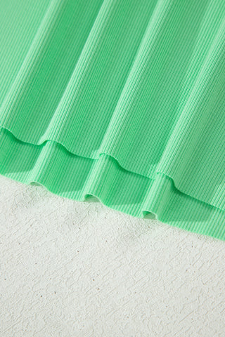 Racerback Two Piece Short Set - Lime Green