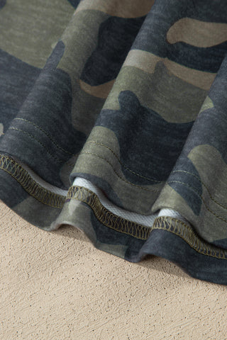 Two Piece Pant Set - Camo