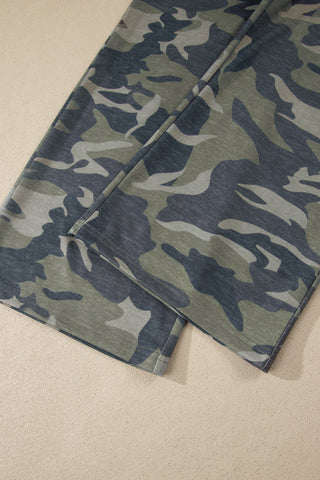 Two Piece Pant Set - Camo