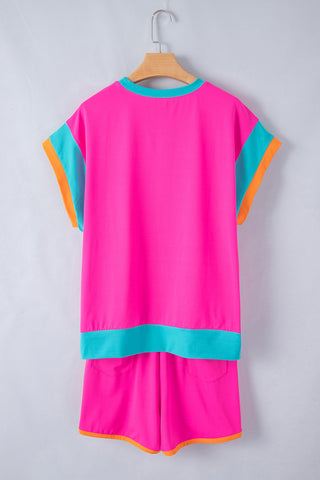 Summer Short Set - Hot Pink